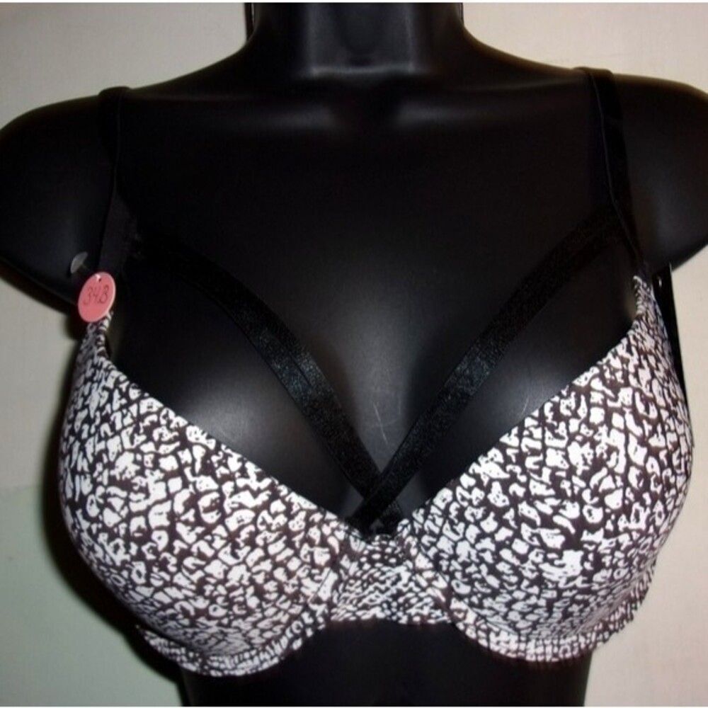 Youmita Snake Print Caged Print Underwire 34B Bra NWT